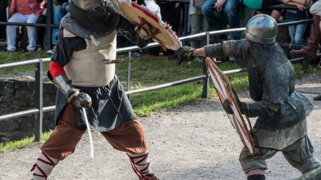 8.Mittelaltermarkt auf der Wasserburg in Heldrungen